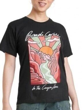 RARE! Brandi Carlile - “In The Canyon Haze” - Black S/S Shirt - Sold out online!
